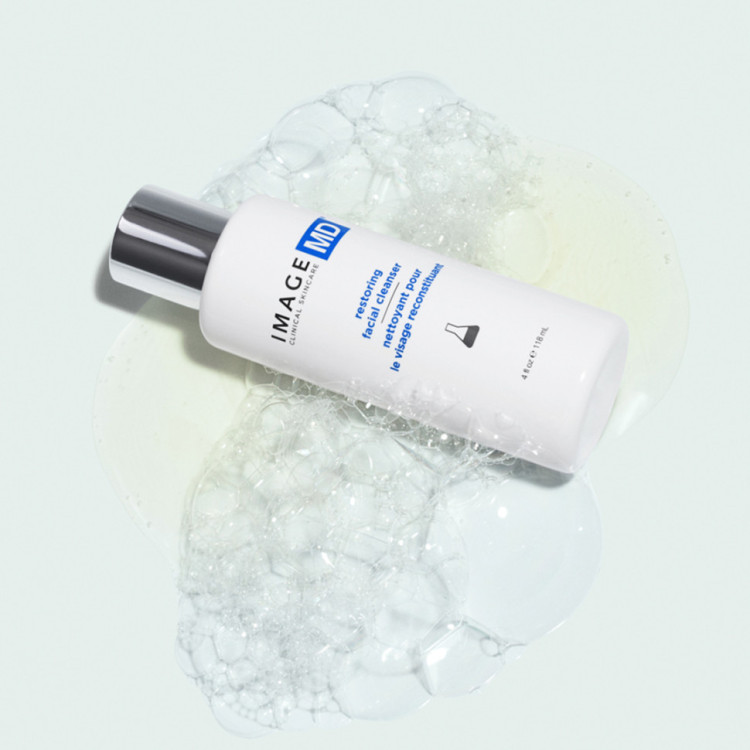 Очищающий гель МД с AHA и BHA IMAGE MD restoring facial cleanser